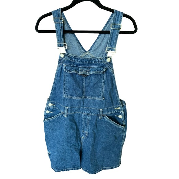 *SOLD* 💙 Y2K Vintage Blue Denim Overalls - Picture 1 of 5